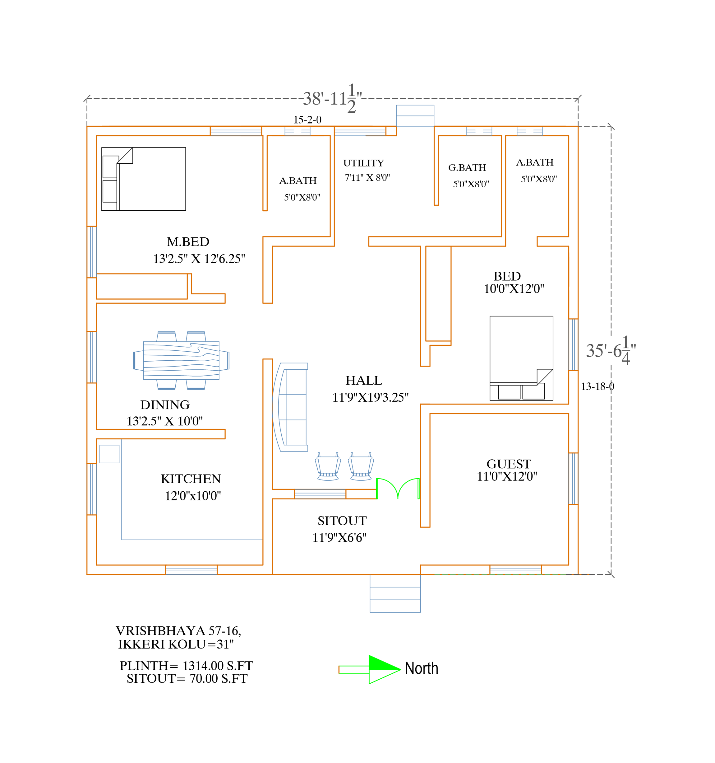 CAD Technical Drawing